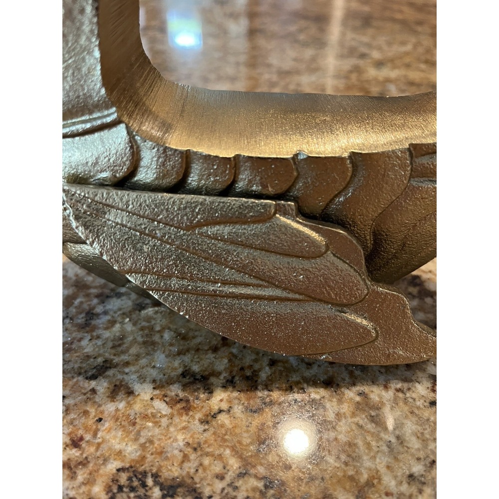 Project 62 Brass Tone Decorative Birds MCM Set Of 2‎ Metal HTF Gorgeous - Picture 5 of 13